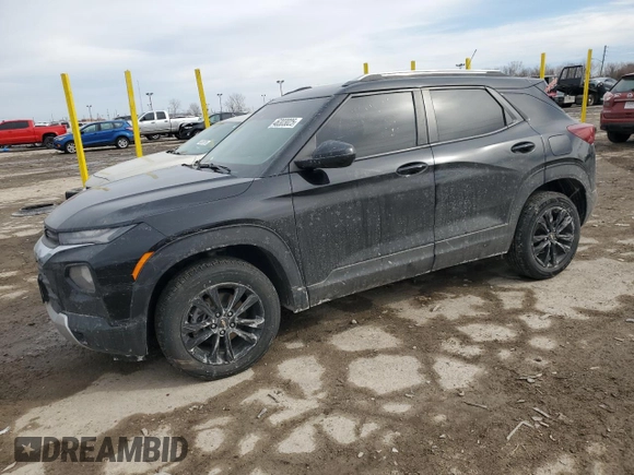2021 Chevrolet TrailBlazer LT with VIN KL79MRSL1MB169734, listed as a Copart auction lot 46303025 with 81,213 mi miles and Salvage Title. Bid and sale history available at DreamBid. Image 1.