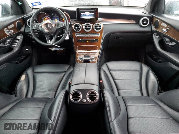 2017 Mercedes-Benz GLC with VIN WDC0G4JB0HF127367, listed as a Copart auction lot 45136525 with 84,958 mi miles and Salvage Title. Bid and sale history available at carsss.com. Image 8.