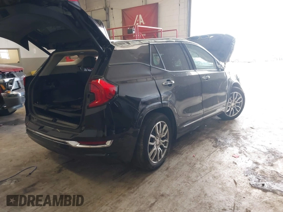 2024 GMC Terrain Denali with VIN 3GKALXEG6RL148457, listed as a IAAI auction lot 41672968 with 11,997 mi miles. Bid and sale history available at carsss.com. Image 4.