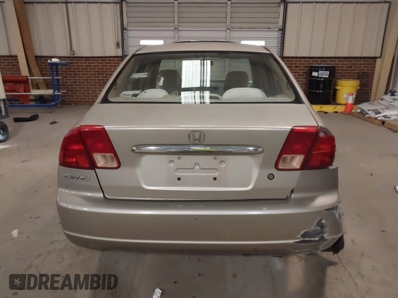 2001 Honda Civic EX with VIN 2HGES26721H540996, listed as a IAAI auction lot 41101380 with 188,415 mi miles. Bid and sale history available at carsss.com. Image 16.