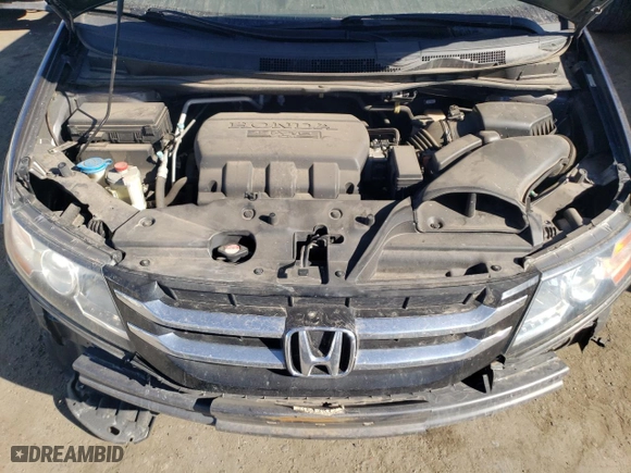 2016 Honda Odyssey EX-L with VIN 5FNRL5H61GB142289, listed as a Copart auction lot 42383195 with 138,812 mi miles and Salvage Title. Bid and sale history available at carsss.com. Image 12.