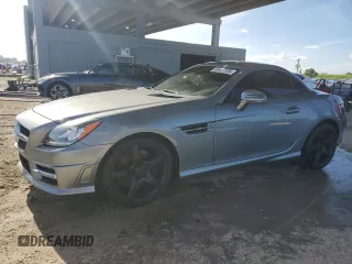 2012 Mercedes-Benz SLK 250 z VIN WDDPK4HA4CF037217, wystawiony jako Copart lot #65407535 z przebiegiem 85 919 mil mil oraz Szkoda całkowita • Salvage title. Historia ofert i sprzedaży dostępna na DreamBid. Obrazek 1.