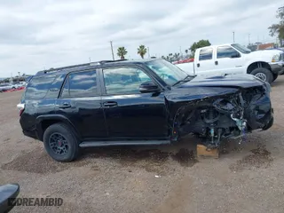 2018 Toyota 4Runner SR5 with VIN JTEBU5JR8J5588785, listed as a IAAI auction lot 41880466 with 57,128 mi miles. Bid and sale history available at carsss.com. Image 14.