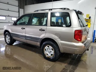 2004 Honda Pilot LX with VIN 2HKYF18174H580649, listed as a Copart auction lot 46613015 with 197,900 mi miles and Clean Title. Bid and sale history available at carsss.com. Image 2.