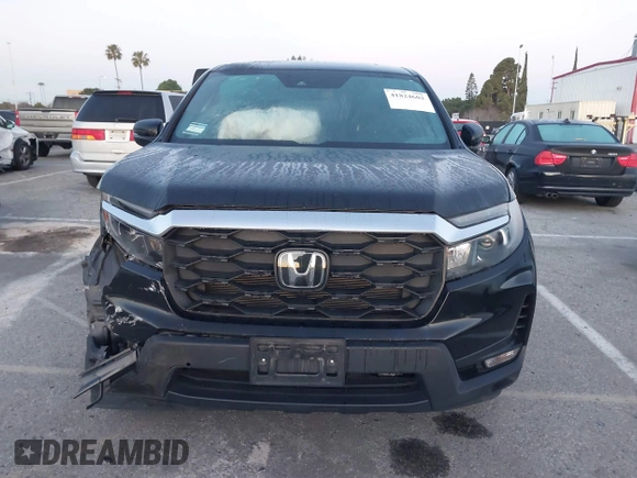 2022 Honda Passport EX-L with VIN 5FNYF7H53NB005762, listed as a IAAI auction lot 41824602 with 28,104 mi miles and . Bid and sale history available at carsss.com. Image 12.