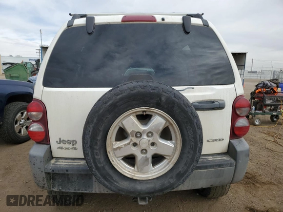 2005 Jeep Liberty Sport with VIN 1J4GL48505W583083, listed as a Copart auction lot 49700615 with 198,325 mi miles and Salvage Title. Bid and sale history available at carsss.com. Image 6.
