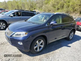 2013 Lexus RX 350 with VIN 2T2BK1BA9DC156804, listed as a Copart auction lot 54735355 with 95,280 mi miles and Salvage Title. Bid and sale history available at carsss.com. Image 1.