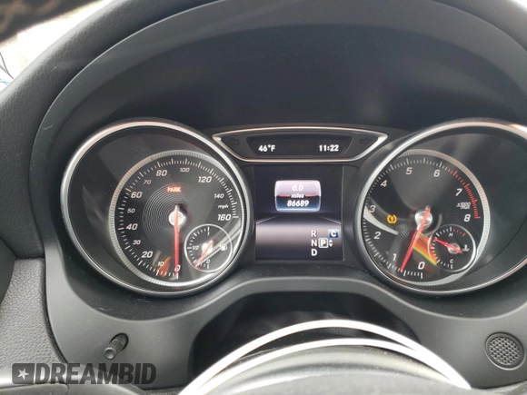 2017 Mercedes-Benz CLA 250 with VIN WDDSJ4GB4HN421275, listed as a Copart auction lot 41236764 with 86,689 mi miles and . Bid and sale history available at DreamBid. Image 9.