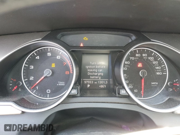 2013 Audi A5 Premium Plus z VIN WAULFAFR0DA075964, wystawiony jako Copart lot #59235915 z przebiegiem 97 553 mil mil oraz Szkoda całkowita • Salvage title. Historia ofert i sprzedaży dostępna na DreamBid. Obrazek 9.