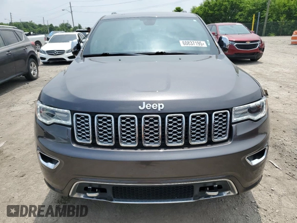2019 Jeep Grand Cherokee High Altitude z VIN 1C4RJFCG9KC540464, wystawiony jako Copart lot #60837195 z przebiegiem 57 851 mil mil oraz Szkoda całkowita • Salvage title. Historia ofert i sprzedaży dostępna na DreamBid. Obrazek 5.