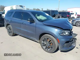 2021 Dodge Durango GT z VIN 1C4RDHDG2MC803947, wystawiony jako IAAI lot #41665137 z przebiegiem 57 893 mil mil oraz . Historia ofert i sprzedaży dostępna na DreamBid. Obrazek 1.