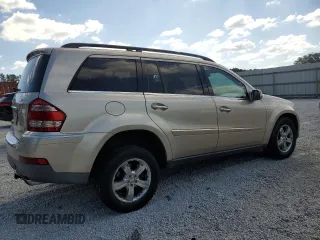2007 Mercedes-Benz GL-Class with VIN 4JGBF71E17A141735, listed as a Copart auction lot 76961374 with 217,624 mi miles and Salvage Title. Bid and sale history available at carsss.com. Image 3.