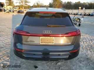 2024 Audi Q8 e-tron Premium Plus with VIN WA15AAGE3RB052230, listed as a Copart auction lot 85685314 with 9,250 mi miles and Salvage Title. Bid and sale history available at carsss.com. Image 6.