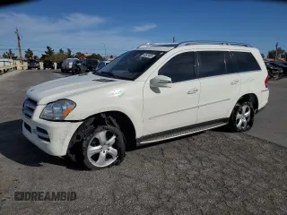 2012 Mercedes-Benz GL 450 z VIN 4JGBF7BE4CA761617, wystawiony jako Copart lot #48529805 z przebiegiem 194 676 mil mil oraz Szkoda całkowita • Salvage title. Historia ofert i sprzedaży dostępna na DreamBid. Obrazek 1.