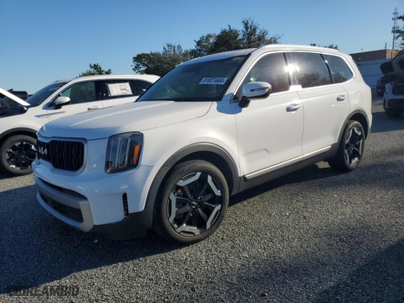 2023 Kia Telluride EX with VIN 5XYP34GC2PG331664, listed as a Copart auction lot 81027444 with 0 mi miles and Salvage Title. Bid and sale history available at carsss.com. Image 1.