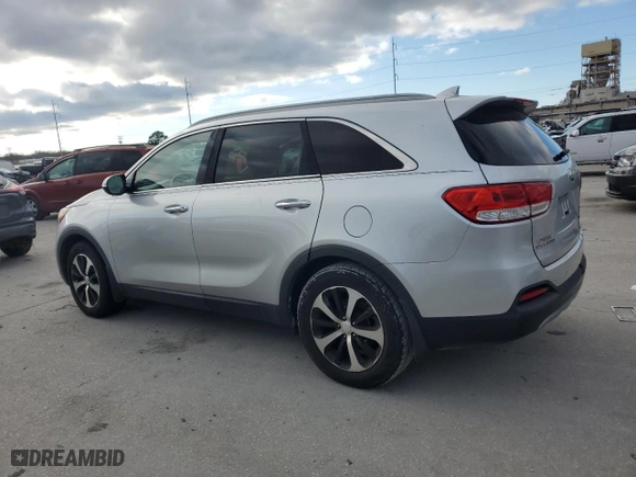 2016 Kia Sorento EX with VIN 5XYPH4A57GG153911, listed as a Copart auction lot 46574435 with 180,069 mi miles and Clean Title. Bid and sale history available at carsss.com. Image 2.