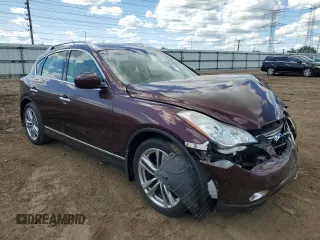 2012 Infiniti EX Journey z VIN JN1AJ0HR9CM450184, wystawiony jako Copart lot #57685715 z przebiegiem Nie podano mil oraz Szkoda całkowita • Salvage title. Historia ofert i sprzedaży dostępna na DreamBid. Obrazek 4.