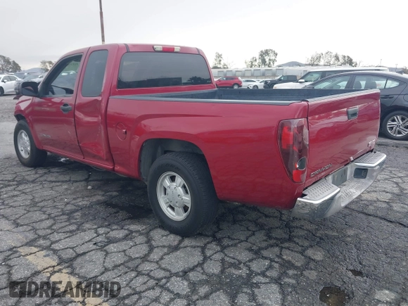 2005 GMC Canyon SLE Z85 with VIN 1GTCS196458291907, listed as a IAAI auction lot 41421016 with 1 mi miles. Bid and sale history available at carsss.com. Image 3.