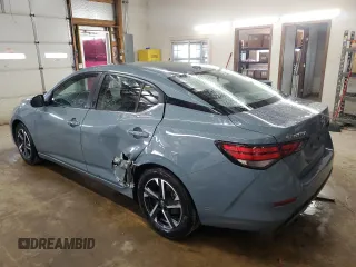 2024 Nissan Sentra SV with VIN 3N1AB8CV0RY333700, listed as a Copart auction lot 66105155 with 25,655 mi miles and Clean title. Bid and sale history available at DreamBid. Image 2.