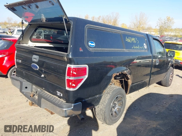 2009 Ford F-150 XL with VIN 1FTRF12W39KC17377, listed as a IAAI auction lot 40639923 with 158,791 mi miles and . Bid and sale history available at DreamBid. Image 4.