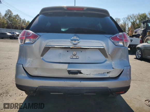 2015 Nissan Rogue S with VIN KNMAT2MT5FP520299, listed as a Copart auction lot 74942144 with 116,770 mi miles and Salvage Title. Bid and sale history available at carsss.com. Image 6.