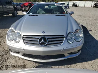 2005 Mercedes-Benz SL 55 AMG with VIN WDBSK74F15F089669, listed as a Copart auction lot 42180675 with Not provided miles and Salvage title. Bid and sale history available at DreamBid. Image 5.