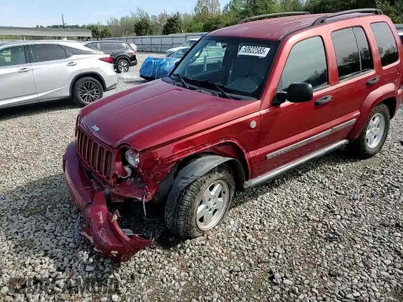 2007 Jeep Liberty Sport with VIN 1J4GL48K37W710143, listed as a Copart auction lot 50622585 with 203,305 mi miles and Salvage Title. Bid and sale history available at carsss.com. Image 12.