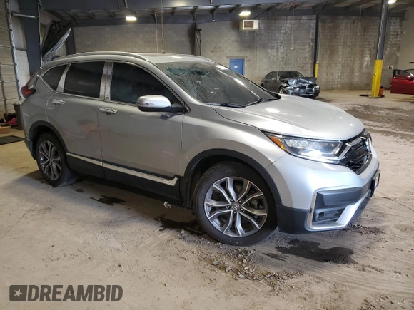 2021 Honda CR-V Touring z VIN 2HKRW2H98MH610340, wystawiony jako Copart lot #56416665 z przebiegiem 91 400 mil mil oraz Szkoda całkowita • Salvage title. Historia ofert i sprzedaży dostępna na DreamBid. Obrazek 4.