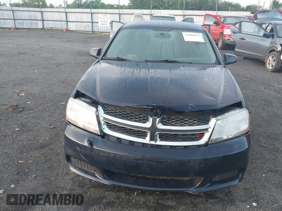 2014 Dodge Avenger SE with VIN 1C3CDZAB2EN108754, listed as a IAAI auction lot 42084617 with 144,074 mi miles. Bid and sale history available at carsss.com. Image 6.