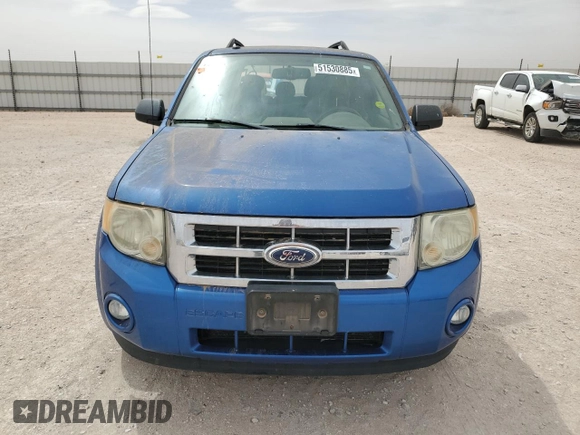 2011 Ford Escape XLT with VIN 1FMCU0D79BKC23102, listed as a Copart auction lot 51530885 with 86,176 mi miles and Salvage Title. Bid and sale history available at carsss.com. Image 5.