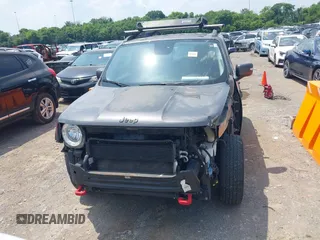 2017 Jeep Renegade Trailhawk with VIN ZACCJBCB7HPG42238, listed as a IAAI auction lot 42562113 with 105,045 mi miles and . Bid and sale history available at DreamBid. Image 12.