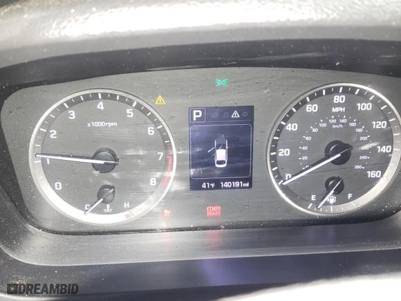 2015 Hyundai Sonata 2.4L SE with VIN 5NPE24AF9FH156477, listed as a Copart auction lot 42922605 with 140,191 mi miles and Salvage Title. Bid and sale history available at carsss.com. Image 9.