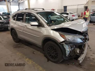 2012 Honda CR-V EX-L with VIN 2HKRM3H78CH506648, listed as a IAAI auction lot 41113961 with 154,502 mi miles. Bid and sale history available at carsss.com. Image 1.