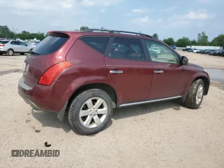 2007 Nissan Murano SL with VIN JN8AZ08W27W609606, listed as a Copart auction lot 60458045 with 86,281 mi miles and Salvage title. Bid and sale history available at DreamBid. Image 3.