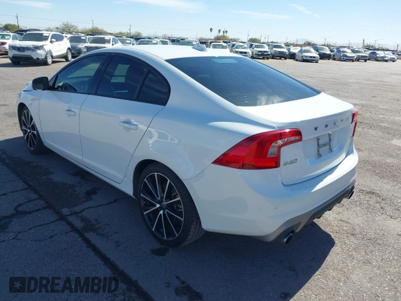 2017 Volvo S60 Dynamic with VIN YV126MFL0H2433845, listed as a IAAI auction lot 41522216 with 76,166 mi miles. Bid and sale history available at carsss.com. Image 3.
