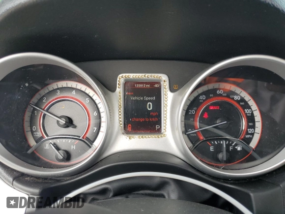 2015 Dodge Journey SXT with VIN 3C4PDDBG3FT688785, listed as a Copart auction lot 64186195 with 120,812 mi miles and Clean title. Bid and sale history available at DreamBid. Image 9.