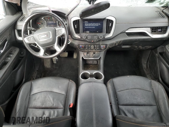 2020 GMC Terrain SLT with VIN 3GKALVEV5LL265232, listed as a Copart auction lot 46223335 with 94,704 mi miles and Salvage title. Bid and sale history available at DreamBid. Image 8.