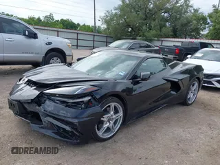 2025 Chevrolet Corvette 3LT with VIN 1G1YC3D47S5106663, listed as a IAAI auction lot 42137423 with 2,792 mi miles. Bid and sale history available at carsss.com. Image 17.