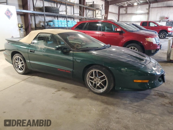 1995 Pontiac Firebird Trans Am с VIN 2G2FV32P3S2211318, выставлен на аукционе Copart как лот 60168445 с пробегом 91 250 миль миль и Чистый • Clean title. История ставок и продаж доступна на DreamBid. Изображение 4.