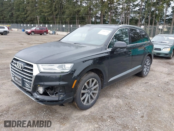 2018 Audi Q7 Premium Plus with VIN WA1LHAF76JD000508, listed as a IAAI auction lot 41837269 with 96,296 mi miles. Bid and sale history available at carsss.com. Image 16.