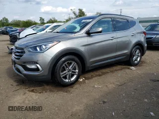 2017 Hyundai Santa Fe 2.4L z VIN 5XYZUDLB0HG436580, wystawiony jako Copart lot #58553705 z przebiegiem 110 294 mil mil oraz Szkoda całkowita • Salvage title. Historia ofert i sprzedaży dostępna na DreamBid. Obrazek 1.