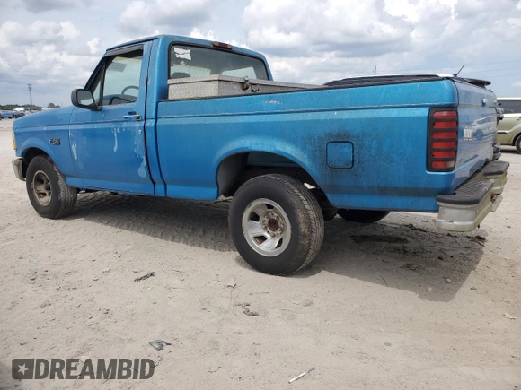 1995 Ford F-150 с VIN 1FTDF15Y7SNA97918, выставлен на аукционе Copart как лот 56505725 с пробегом 296 106 миль миль и Чистый • Clean title. История ставок и продаж доступна на DreamBid. Изображение 2.