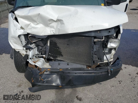 2008 Chevrolet Express Cargo with VIN 1GCGG25C781137094, listed as a Copart auction lot 56494395 with 100,037 mi miles and Salvage title. Bid and sale history available at DreamBid. Image 12.