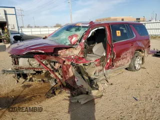 2021 Chevrolet Tahoe LT with VIN 1GNSKNKD1MR160347, listed as a Copart auction lot 54430255 with Not provided miles and Salvage title. Bid and sale history available at DreamBid. Image 1.