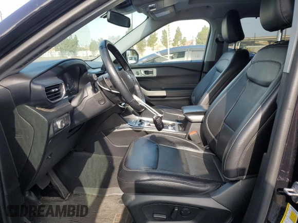2021 Ford Explorer Limited with VIN 1FM5K8FW0MNA17072, listed as a Copart auction lot 60516975 with 45,786 mi miles and Salvage title. Bid and sale history available at DreamBid. Image 7.