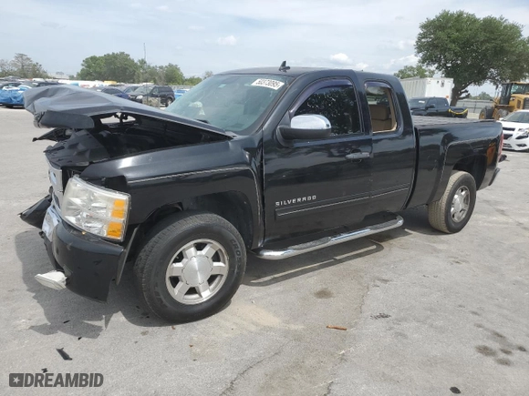 2011 Chevrolet Silverado 1500 LT with VIN 1GCRCSE0XBZ407261, listed as a Copart auction lot 50373095 with 122,315 mi miles and Salvage Title. Bid and sale history available at carsss.com. Image 1.