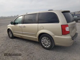 2012 Chrysler Town & Country Limited with VIN 2C4RC1GG3CR119520, listed as a Copart auction lot 49144305 with 161,026 mi miles and Salvage Title. Bid and sale history available at carsss.com. Image 2.