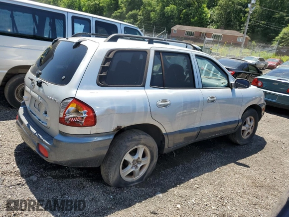 2004 Hyundai Santa Fe z VIN KM8SB12B14U711904, wystawiony jako Copart lot #58957365 z przebiegiem 214 051 mil mil oraz Szkoda całkowita • Salvage title. Historia ofert i sprzedaży dostępna na DreamBid. Obrazek 3.