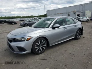 2024 Honda Civic EX z VIN 2HGFE1F78RH302880, wystawiony jako Copart lot #55811735 z przebiegiem 22 665 mil mil oraz Szkoda całkowita • Salvage title. Historia ofert i sprzedaży dostępna na DreamBid. Obrazek 1.