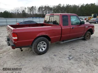 2006 Ford Ranger STX with VIN 1FTYR44U76PA11848, listed as a Copart auction lot 42870565 with 144,616 mi miles and Salvage Title. Bid and sale history available at carsss.com. Image 3.